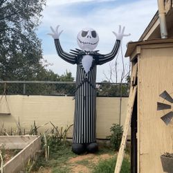 Jack Skellington The Nightmare Before Christmas Airblown Inflatable Giant