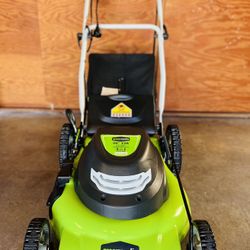 Greenworks 20" Corded Electric Lawn Mower - Like New
