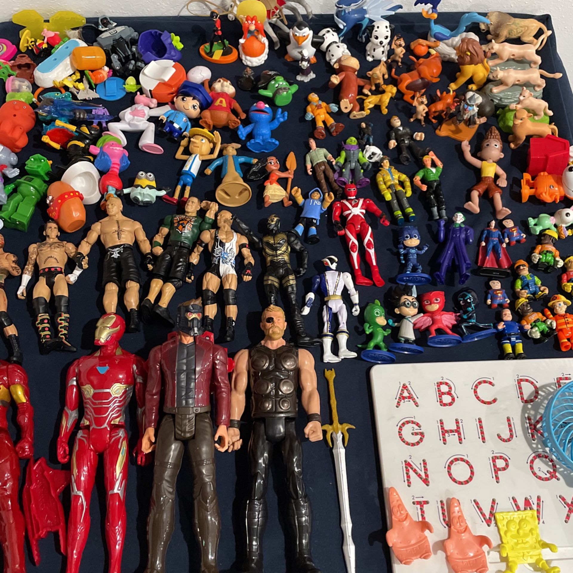 Free Assorted Action Figures