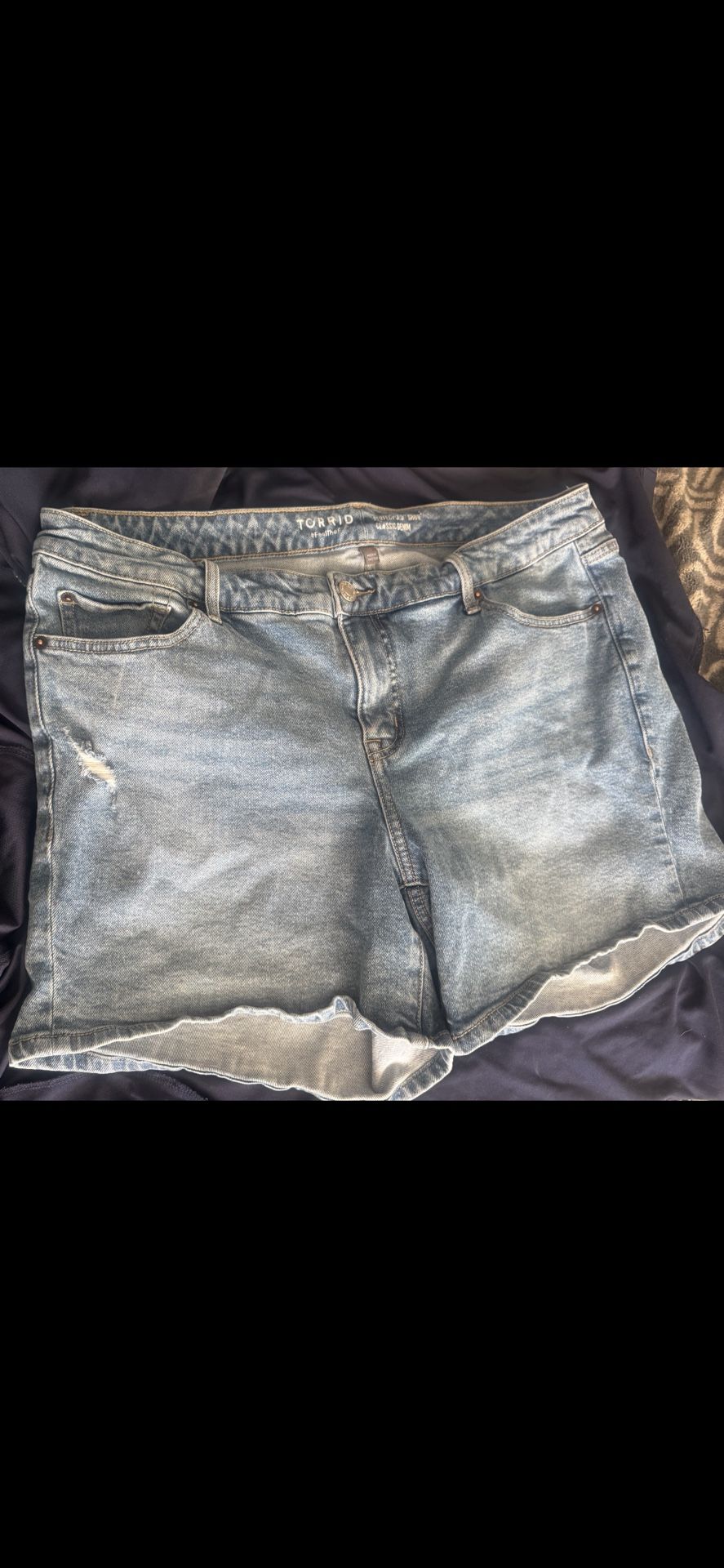 Torrid Jean Shorts Size 16