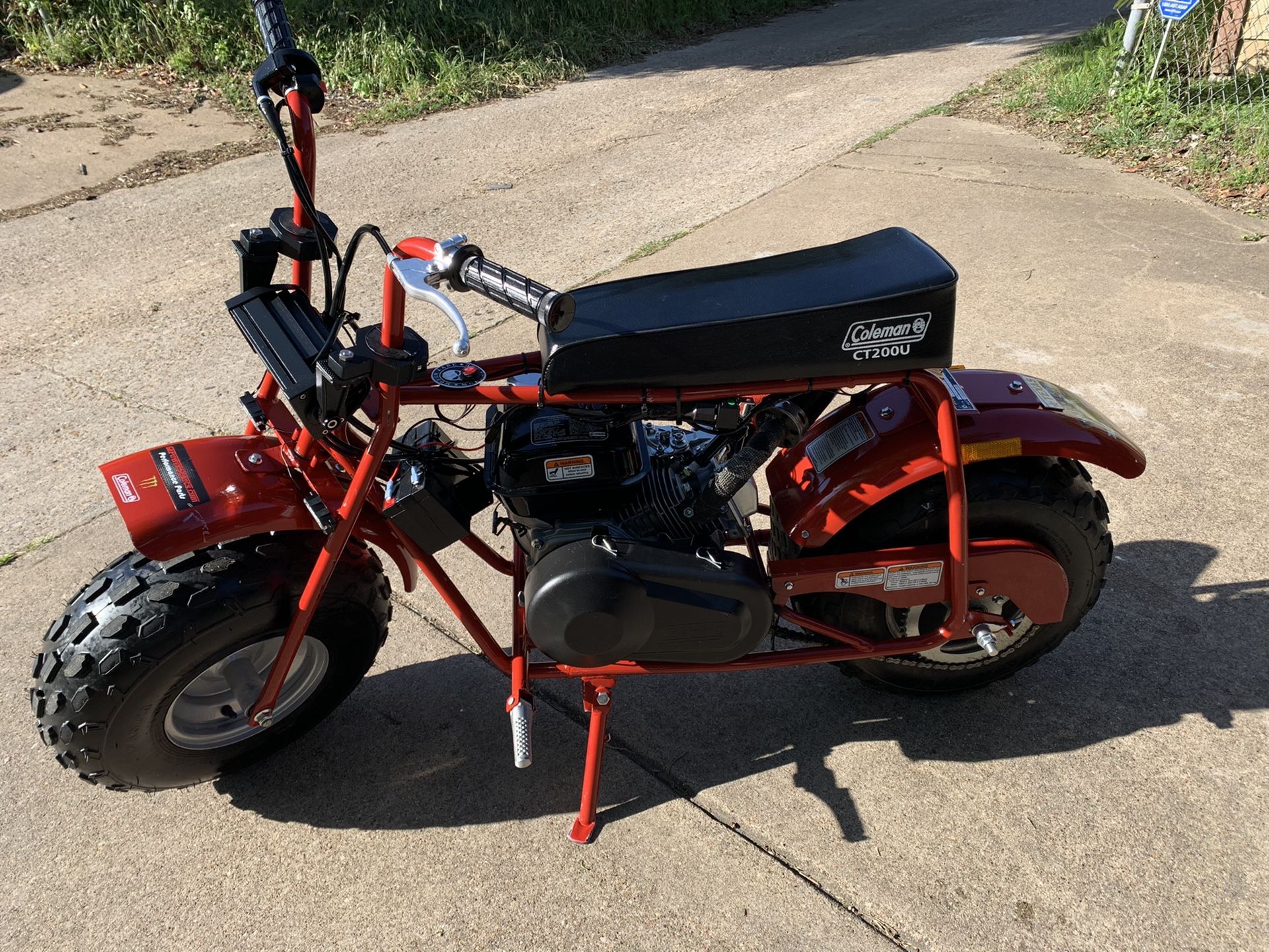 Coleman mini bike