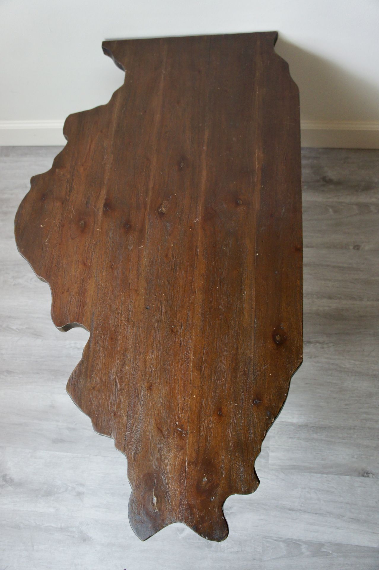 One Of A Kind, Illinois-Shaped Table