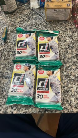 Wow great price 2018 Donruss baseball fat pack only $58 each firm possible Ohtani rookie auto !!! Sorry these are firm at $58