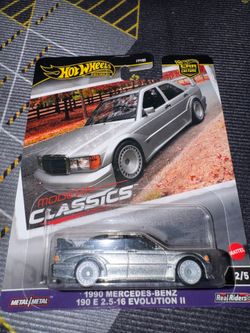 Hot Wheels Modern 1990 Mercedes-Benz 190 E 2.5-16 Evolution II PremiumX7