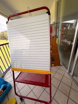 Homeschool teaching whiteboard