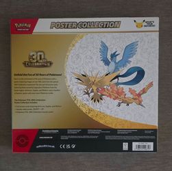 Pokémon 30th celebration poster collection