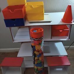 Kids Corner And Giant Crayon