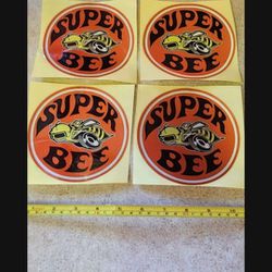 Super Bee Scat Pack Sticker Decals. 16 Each