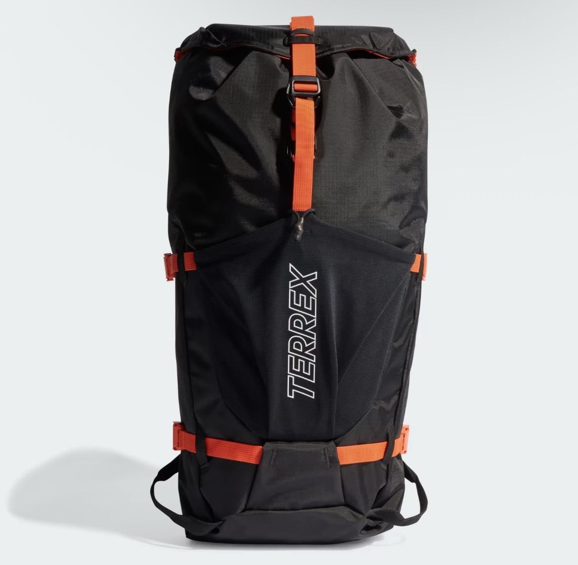 Adidas Terrex RAIN.RDY Mountaineering Backpack Black Orange 31.5L IB3379 New