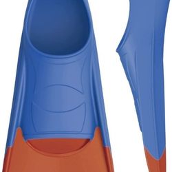 Gintenco Swim Fins, Wms Swim Training Fins for Lap Swimming Travel Size Flipper 