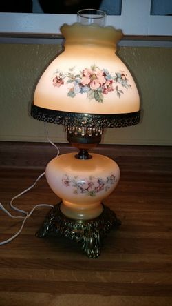 Vintage Hand painted Lamp
