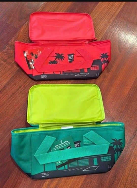 Trader Joe's Minni Insulated Cooler Bags New