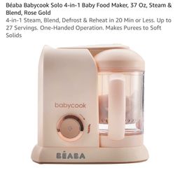Béaba Babycook Solo 4-in-1 Baby Food Maker