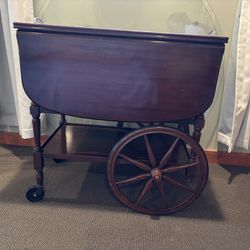 Antique Tea Cart. 