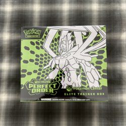 Perfect Order Pokemon Center Elite Trainer Box