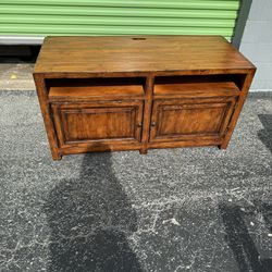 Brown Wooden Tv Stand 