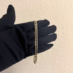 14K Cuban Link Bracelet