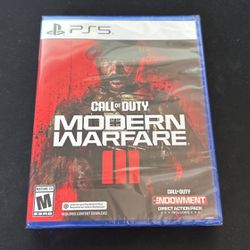 Call of Duty: Modern Warfare III 3 w/ Endowment Direct Action Pack Insert (PS5).