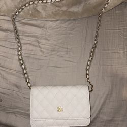 Chanel White Crossbody 