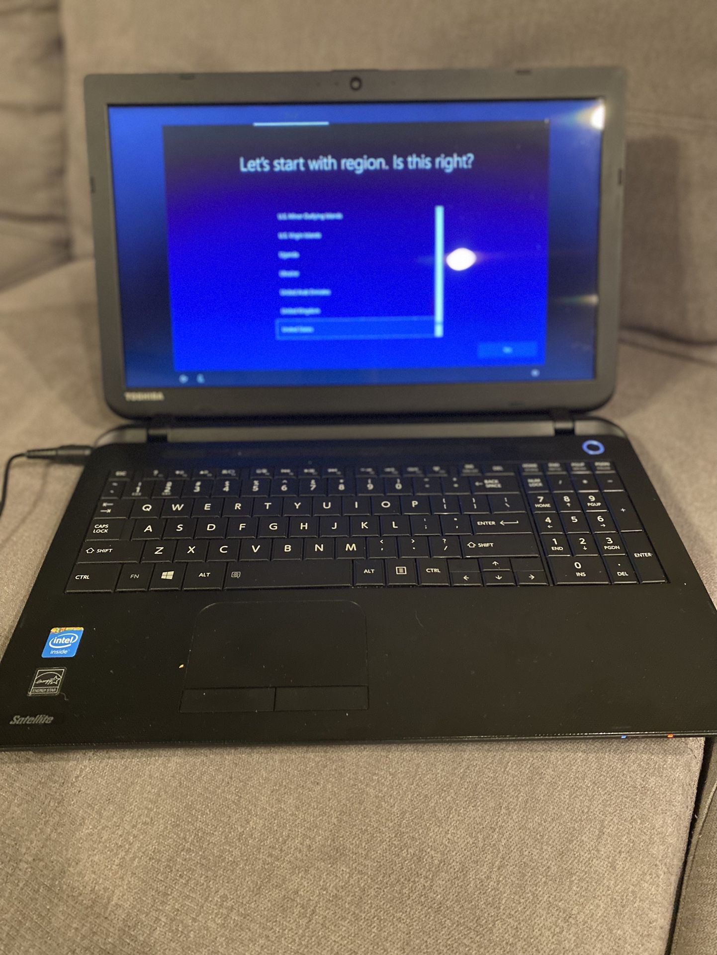 laptop, Computer, Toshiba Satellite