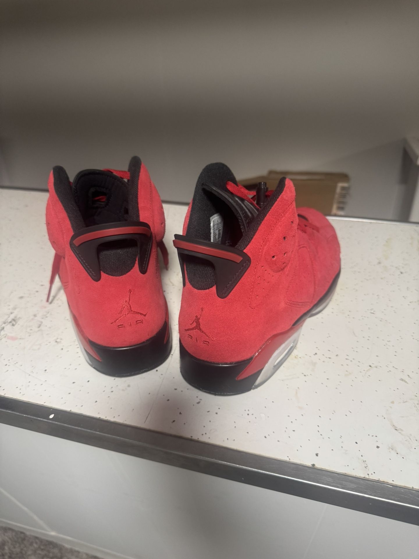 Jordan 12’s Red Suede