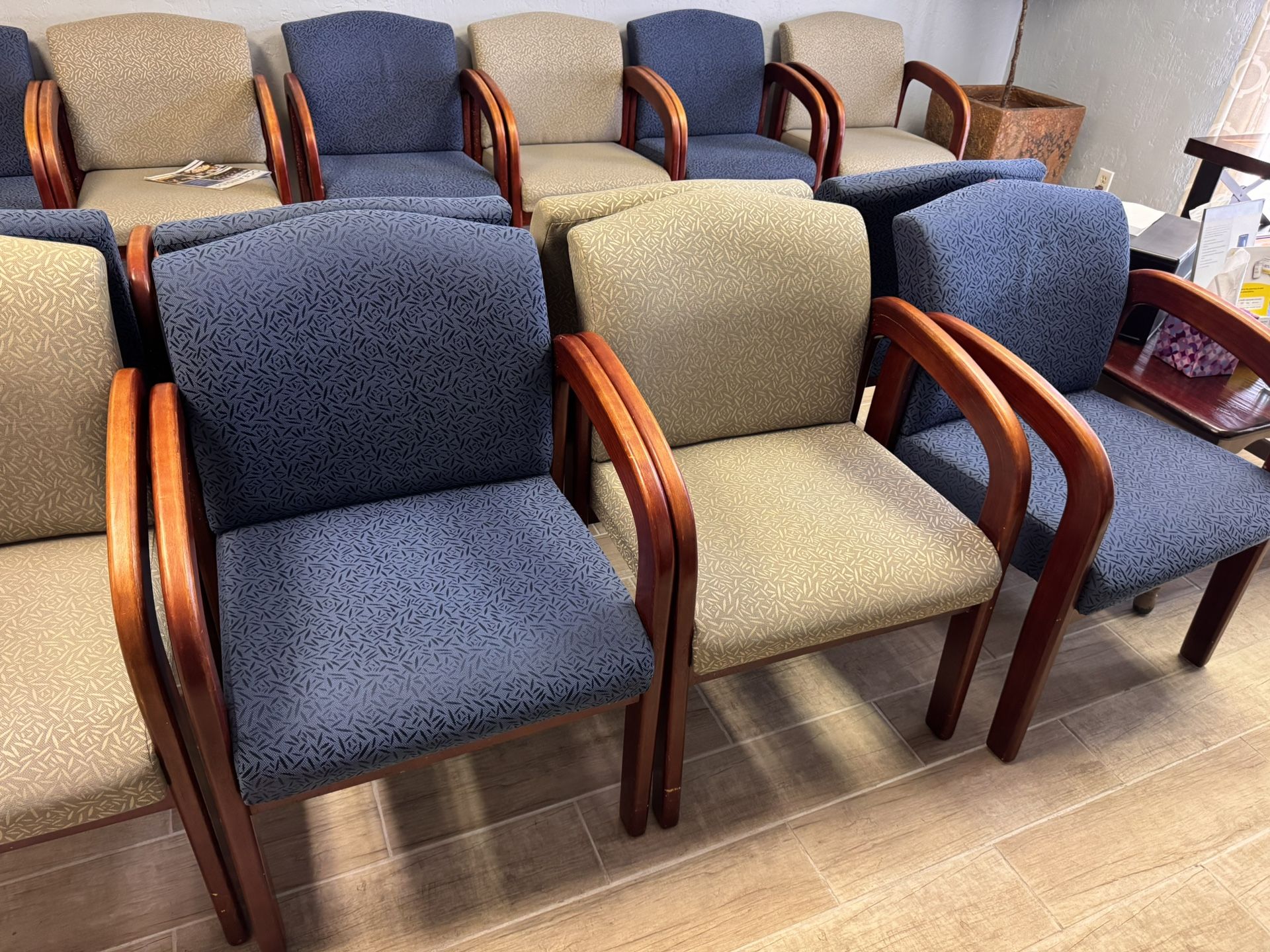 Beautiful Waiting Room Or Lobby Chairs.