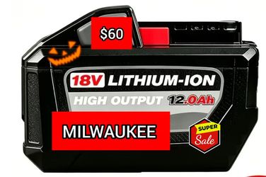 Milwaukee 18V 12.0Ah High Output Battery