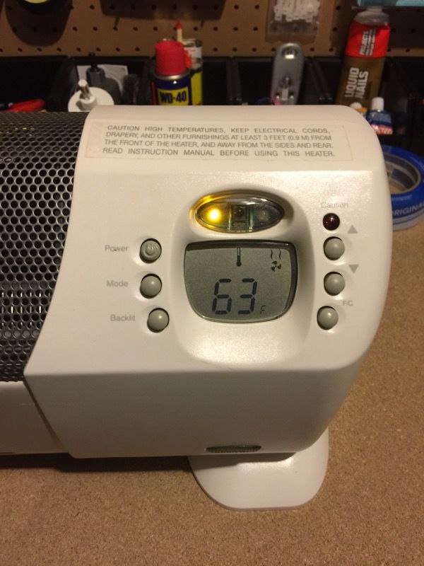 Honeywell Electric Baseboard Heater (Model HZ-519-20) for Sale in Novi, MI  - OfferUp