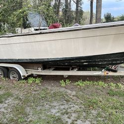 Boat And Trailer