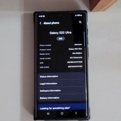 Samsung S22 Ultra 8gb/128gb