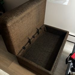 Ottoman Footrest With Storage 