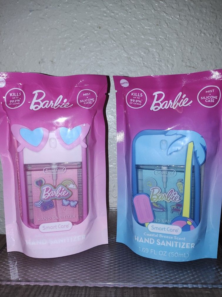 Brand NEW! ✋ SmartCare Hand Sanitizers-Mist & Silicone Case - Barbie (((PENDING PICK UP)))