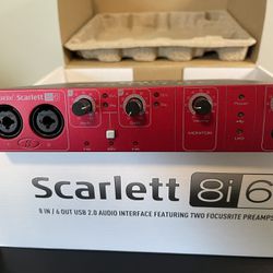 Focusrite Scarlett 8i6 USB 2.0 Audio Interface