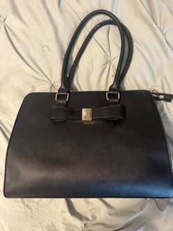 Large black purse