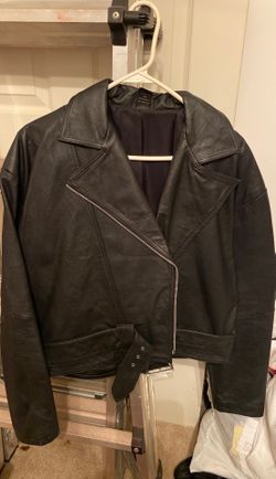 Women’s Black Leather Jacket