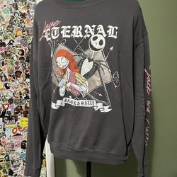 Disney Jack and Sally Pullover Sweatshirt