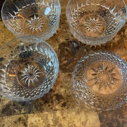 Four 4 Arcoroc USA Bowls