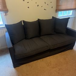 Ikea Like New Couch Dark Blue Almost Black