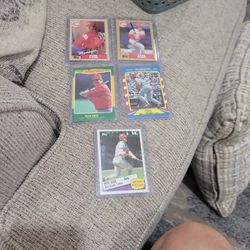 Pete Rose  Baseball Card Lot/taking Offers 