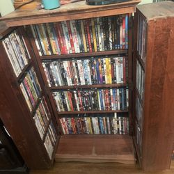 DVD’S  with cabinets 150 Obo