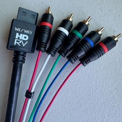 Nintendo Wii HD Retrovision Component Video Cables