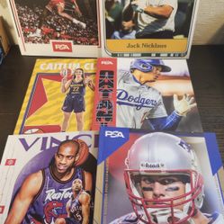 (24) PSA Card Magazines - Michael Jordan, Caitlyn Clark