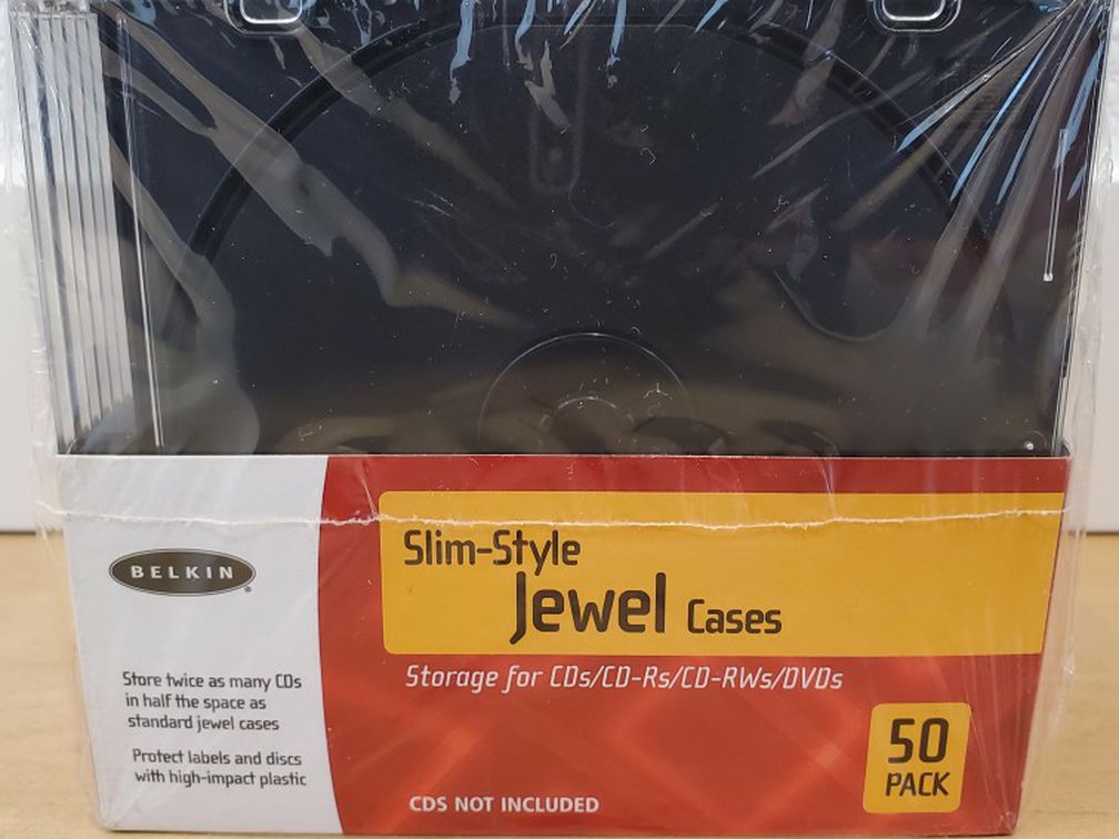 Slim-Style Jewel Cases (NEW)