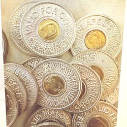Vintage Bus Tokens