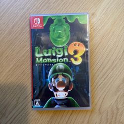 Switch Luigi Mansion 3
