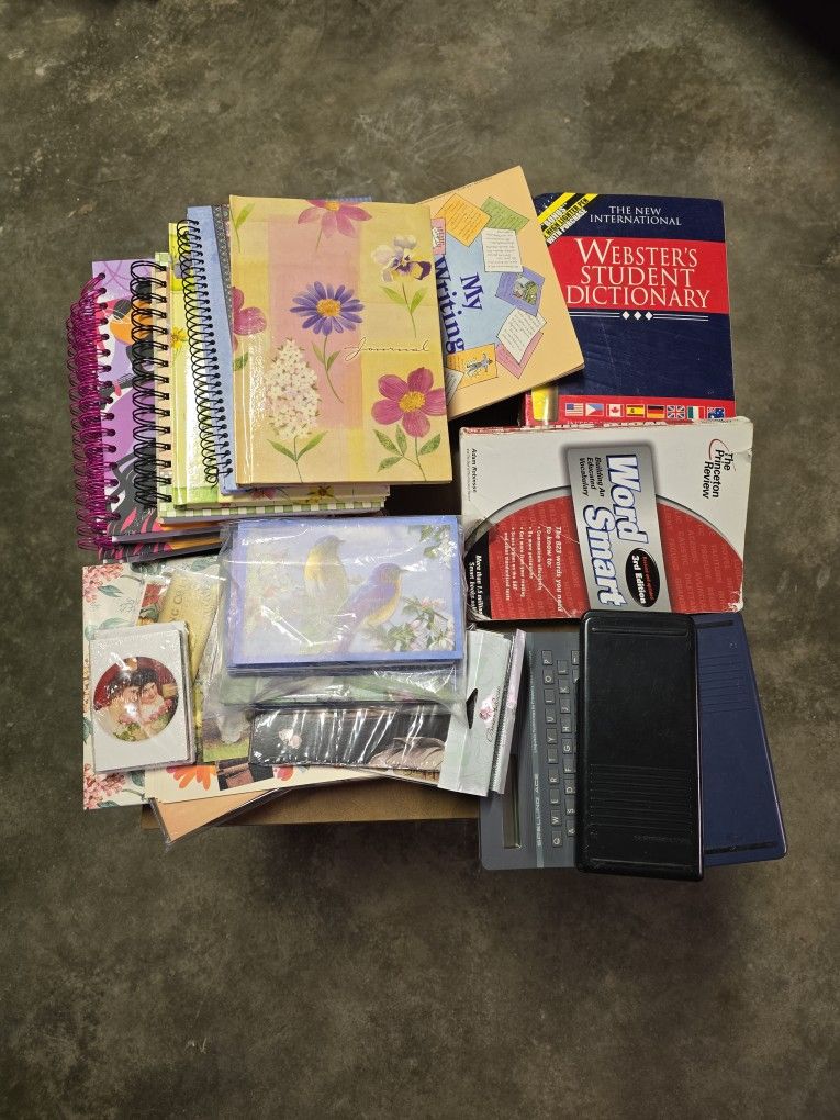 Journals, Stationary, Calculators And Dictionary
