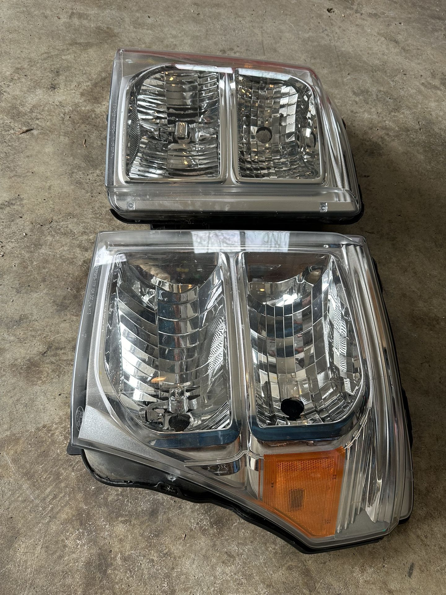 Ford 2014 F350 Factory Headlights 