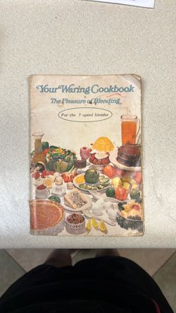 Vintage Waring Cookbook