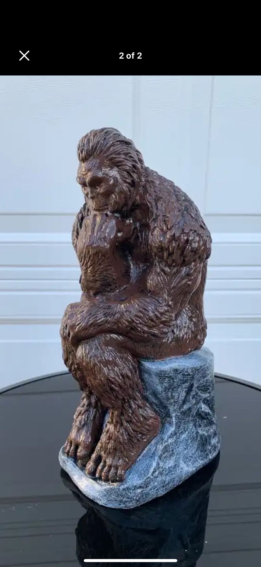 The Bigfoot Thinker Statue