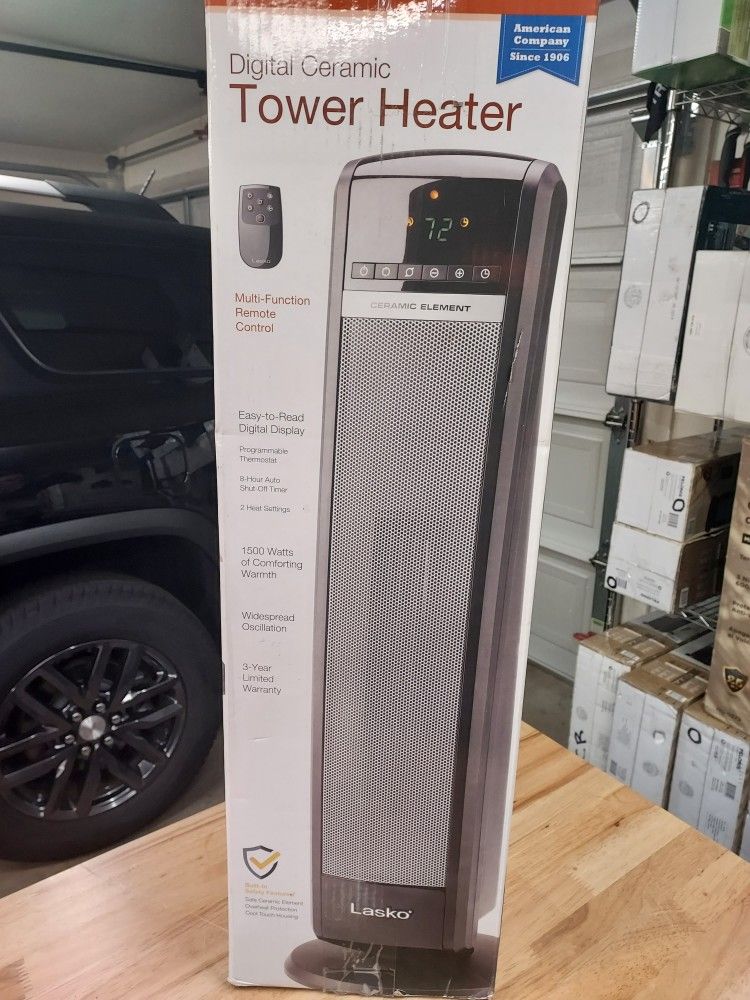 Lasko Digital Tower Space Heater 